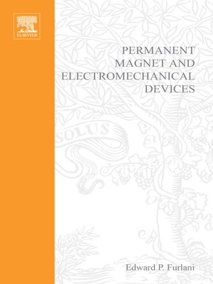 cover image of Permanent Magnet and Electromechanical Devices